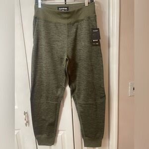 NWT Dakine Liberator Snow Fleece Woman’s Joggers in Peat Green Heather Small